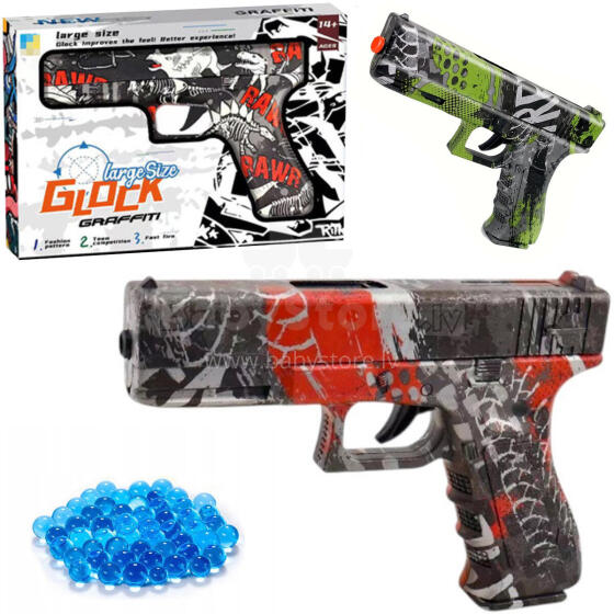PISTOLET NA KULKI WODNE ŻELOWE 7-8mm