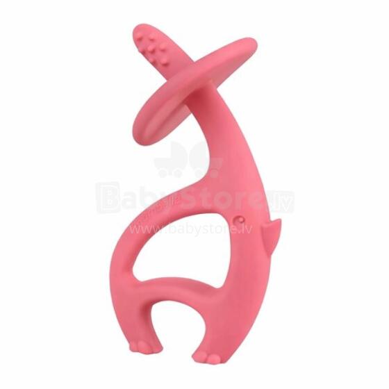 Mombella 00511 Teething Toy Dancing Elephant Pink