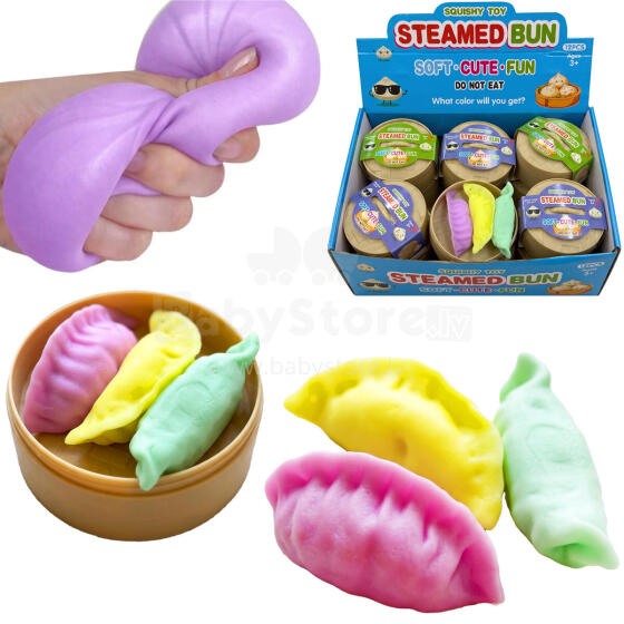 GNIOTEK SQUISHY PIEROŻEK 3 SZT DUMPLING