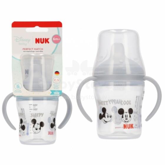 NUK POP102153981 Bottle 150ml with Handle +6m MIKI