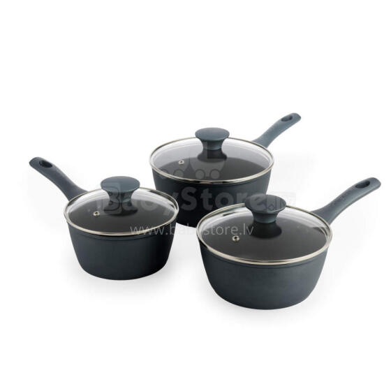 Salter BW13591DU Megastone Excellence 3 Piece Pan Set