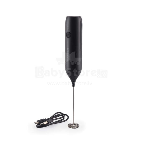 Salter BW14234 Rechargable Milk Frother, Black