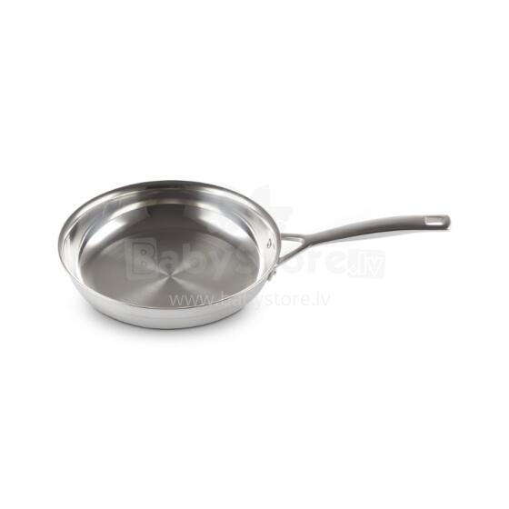 3-layer stainless steel pan without coating &Oslash;24cm