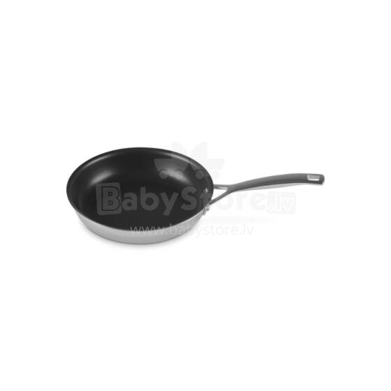 3-layer stainless steel pan with non-stick coating &Oslash;24cm