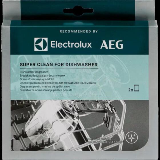 Electrolux Super Clean tīrīšanas līdzeklis trauku mašīnām, 2 gab.