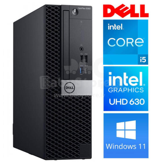 DELL 5060 SFF i5-8500 16GB 512SSD M.2 NVME WIN11Pro