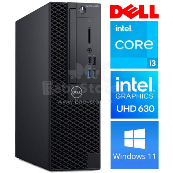 DELL 3070 SFF i3-9100 16GB 512SSD M.2 NVME WIN11Pro