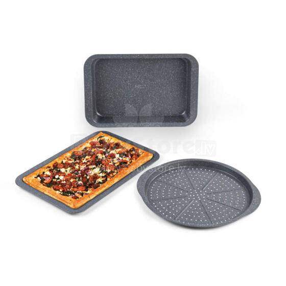 Russell Hobbs RH03756 Metallic Marble 3 Piece Backware Set
