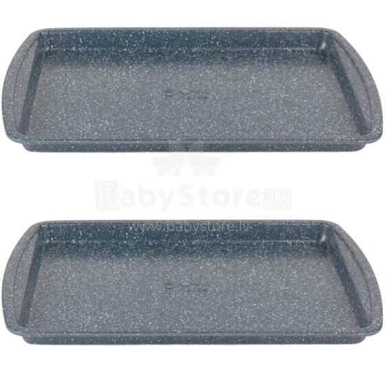 Russell Hobbs RH03858 Nightfall Stone Baking Tray 2 Pack