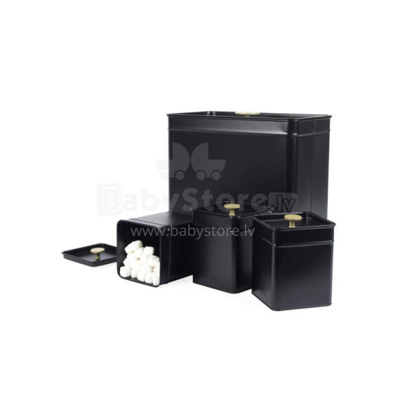 Salter BW14372 Alchemy 4-Piece Countertop Set, Black