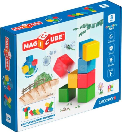Magnetic constructor - Magicube - Creative Set (8 pcs.)