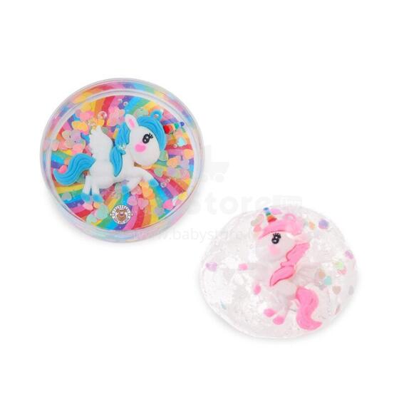 Rainbow Power - Unicorn Slime Playdough 92g, 6 assorted