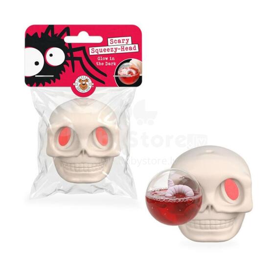 Boo - Scary Squeezy-Head, glow in the dark