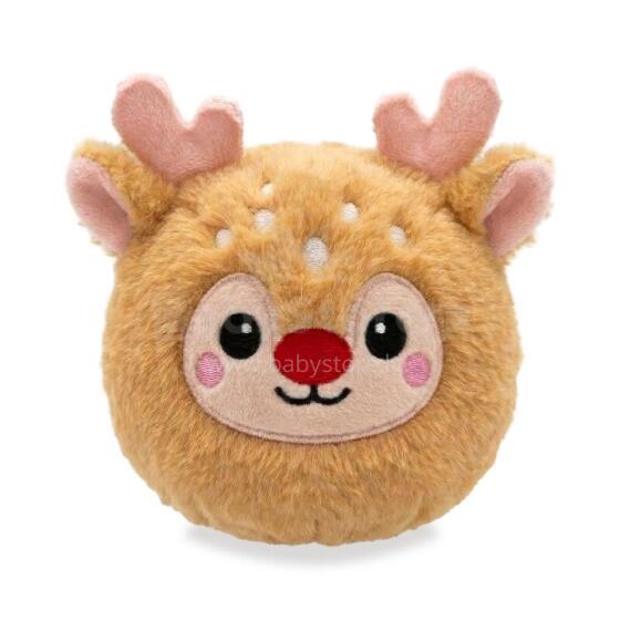 Plush High-Bounce Reindeer Ball Ø 7cm