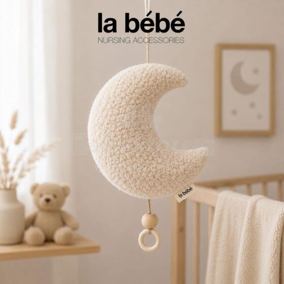 La Bebe™ Eco Plush Toys Moon Art.295615  Hanging toy for a stroller/crib