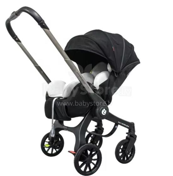 Infant Car Seat Black  Art.295618 New generation 2-in-1 car seat and stroller