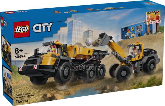 LEGO City Dump Truck & Front End Loader