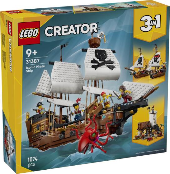 LEGO Creator Iconic Pirate Ship