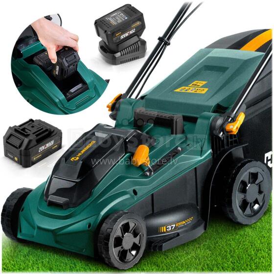 Lightweight Powerful Cordless Lawn Mower 1000W 37cm Humberg HM-610