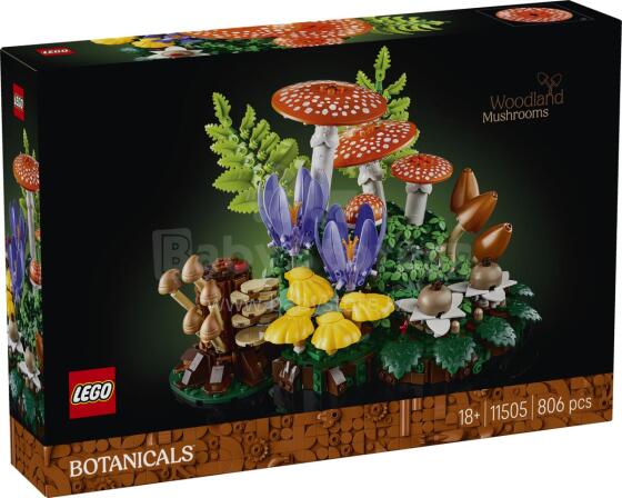 LEGO Botānikas Meža Sēnes