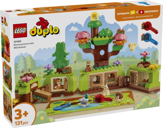 LEGO DUPLO Avasta metsa koos metsloomadega