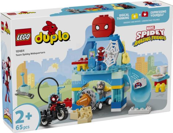 LEGO DUPLO Marvel komanda Spidey Webquarters