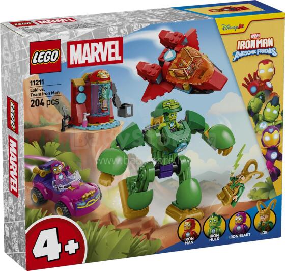 LEGO Marvel Loki pret Team Iron Man