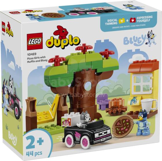 LEGO DUPLO Bluey Пицца Девочки с Маффином и Блуи