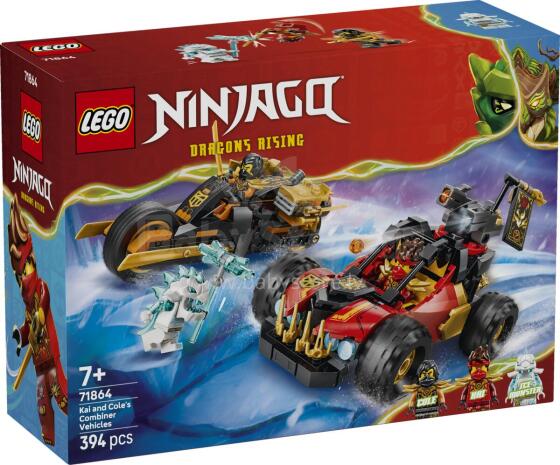 LEGO Ninjago Kai and Cole’s Combiner Vehicles