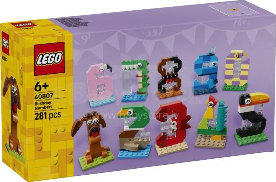 LEGO ikoniskie dzimšanas numuri