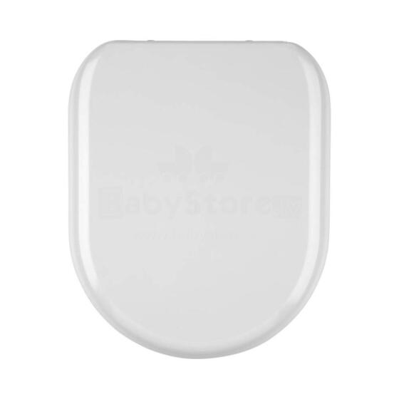 Beldray LA072771PEU7 Anti-bac D-shaped Toilet Seat, White