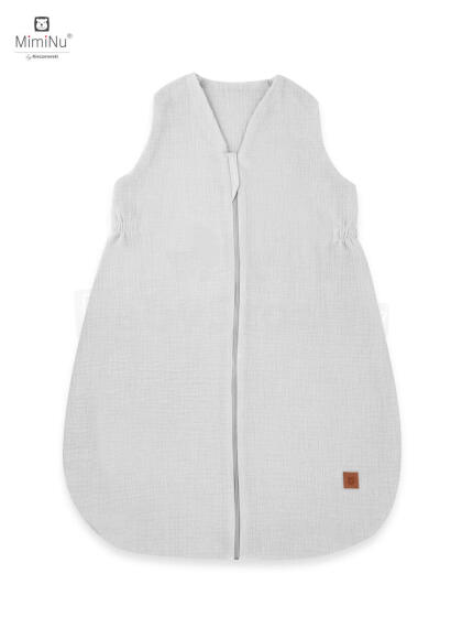 KIECZMERSKI Summer Sleeping Bag AVI MUSLIN 100% Cotton 3-12m, 0.5-1TOG Cream
