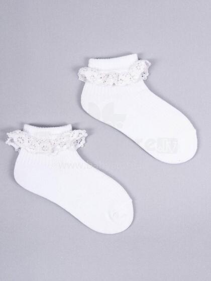 SCORPIO SKA-0122 Socks with Ruffle 23-26 cm White