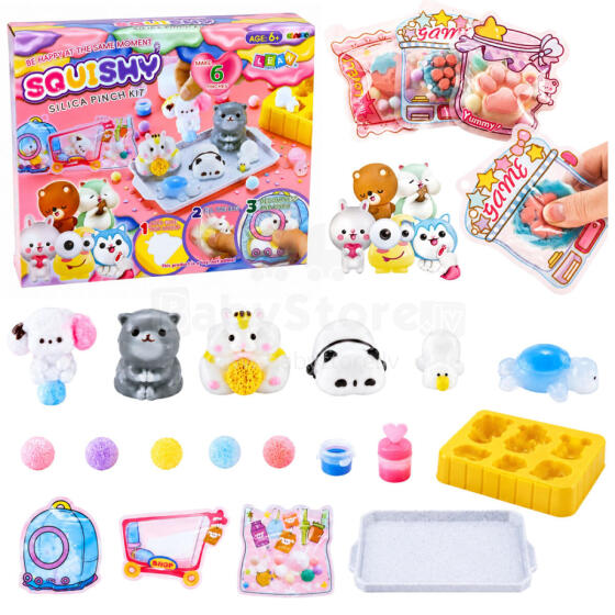 Creative Arts and Crafts Kit: Make Your Own Squishy Decorative Animals DIY