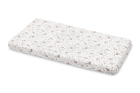 Sensillo Sheet Art.22170 Forest Beige fitted sheet 120x60 cm