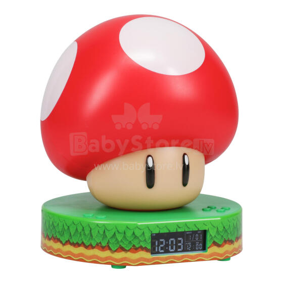 Paladone Super Mushroom Digital Alarm Clock