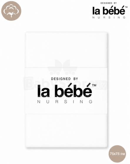 La Bebe™ Cotton Nappy Art.156101 Natural Cotton Nappy 75x75 cm