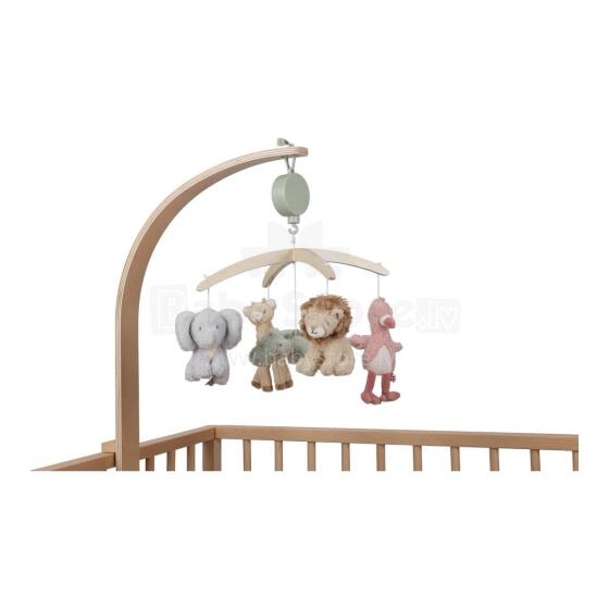 Little Dutch Wooden Music Mobile Safari Friends FSC Art.8300