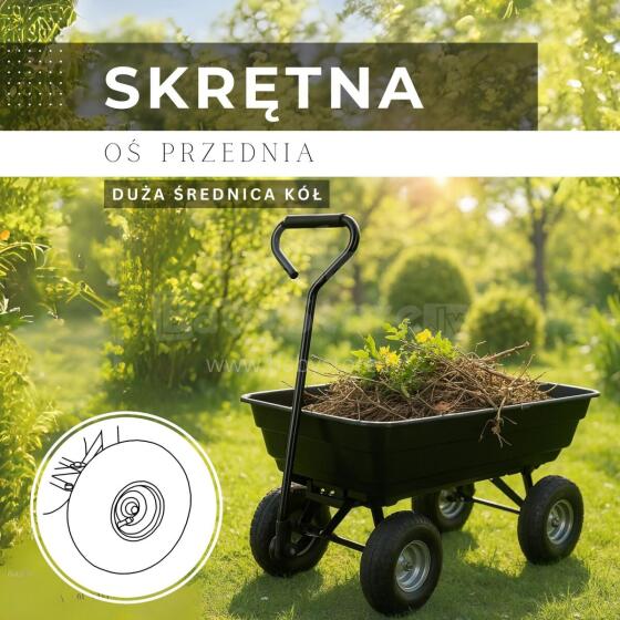 Dārza rati 110 x 51 x 95 cm, 250 kg GA0083