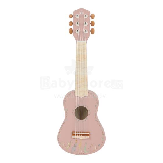 Little Dutch деревянная гитара Safari Friends Pink FSC Art.7471