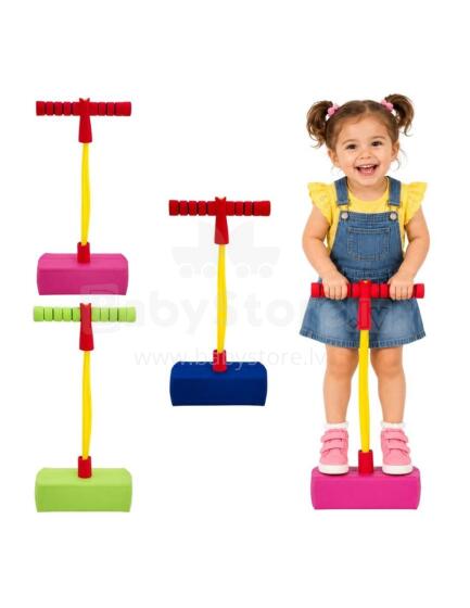 WOOPIE putas pogo lēkšanas rīks jauktās krāsās