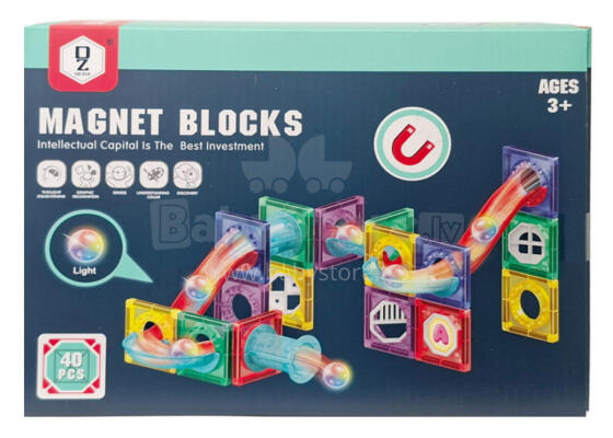 MAGNETISKIE KLOCKI AR BUMBĀM