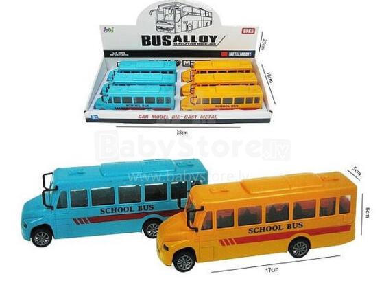 SKOLAS AUTOBUSS FREE WHEEL 17 CM