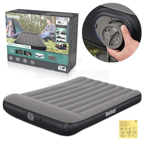 Gaisa matracis 203x137x30 cm ar iebūvētu elektrisko sūkni Bestway 671BR