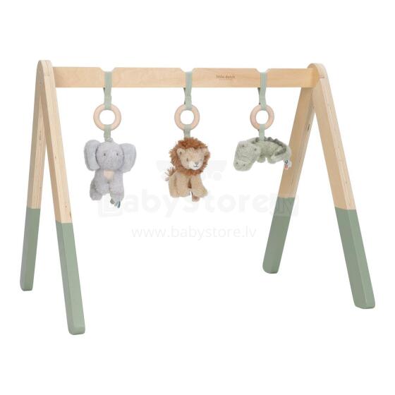 Little Dutch деревянный развивающий игровой центр Safari Friends FSC Art.8310