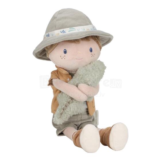 Little Dutch plīša lelle Reindžers Džims 35 cm Safari Friends GRS Art.4686