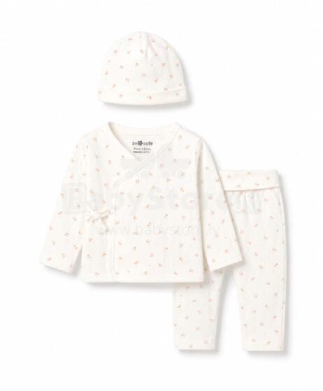 So Cute Baby Cotton Set Art.296942 Детский комплектик из 3 частей 100% хлопок