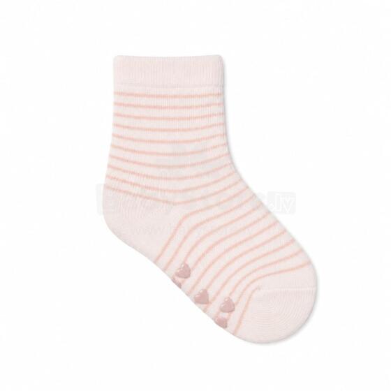 So Cute Сotton Natural  Socks Art.296945 Pink Dabīgas kokvilnas bērnu zeķītes