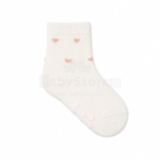 So Cute Сotton Natural  Socks Art.296947 Pink Хлопковые носочки для новорожденного