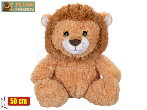 Plush toy - 02688 -LION - size 50 cm